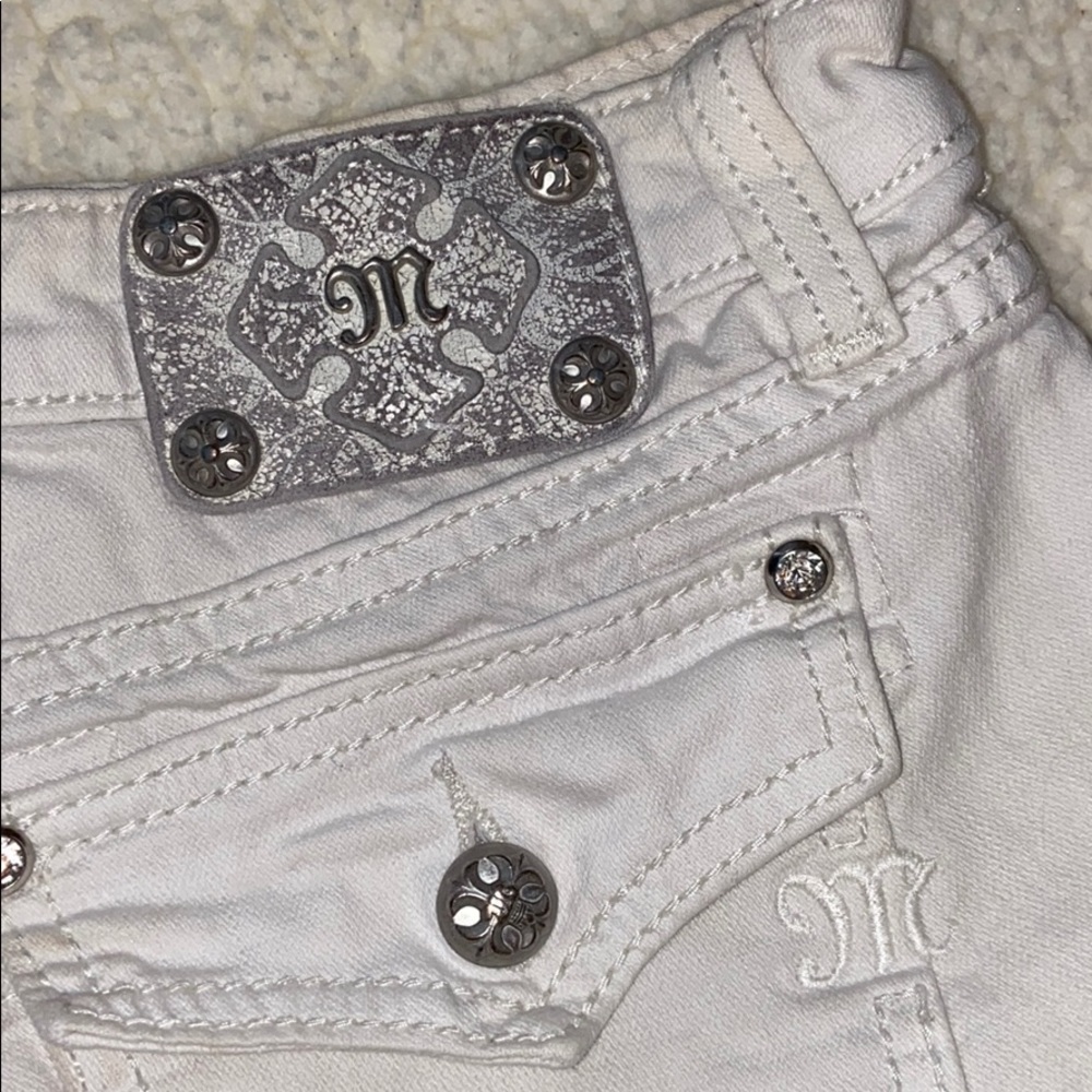 white shorts